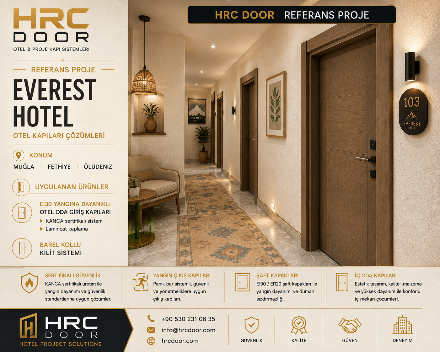 HRC DOOR Referans Projeler