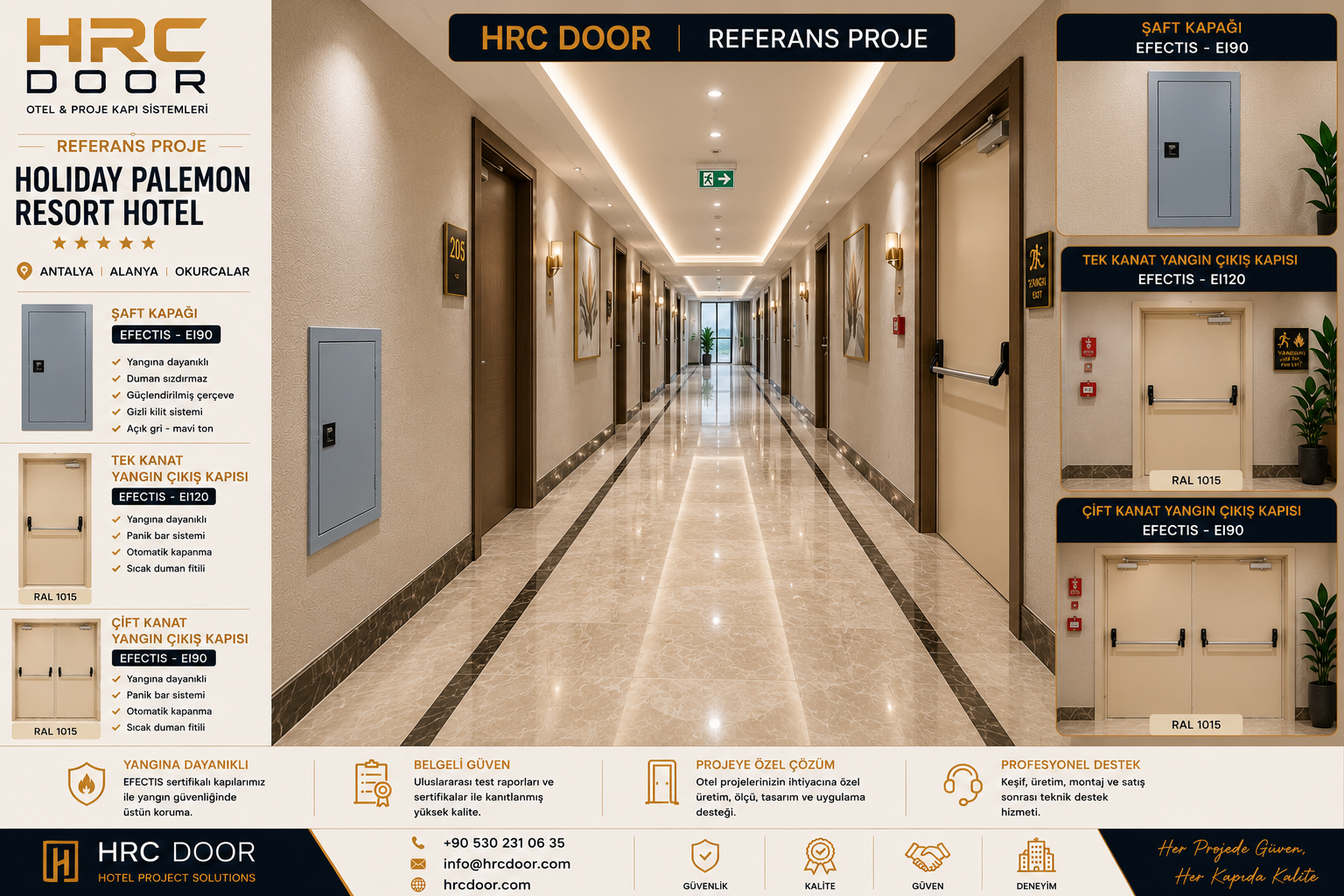 HRC DOOR Referans Projeler