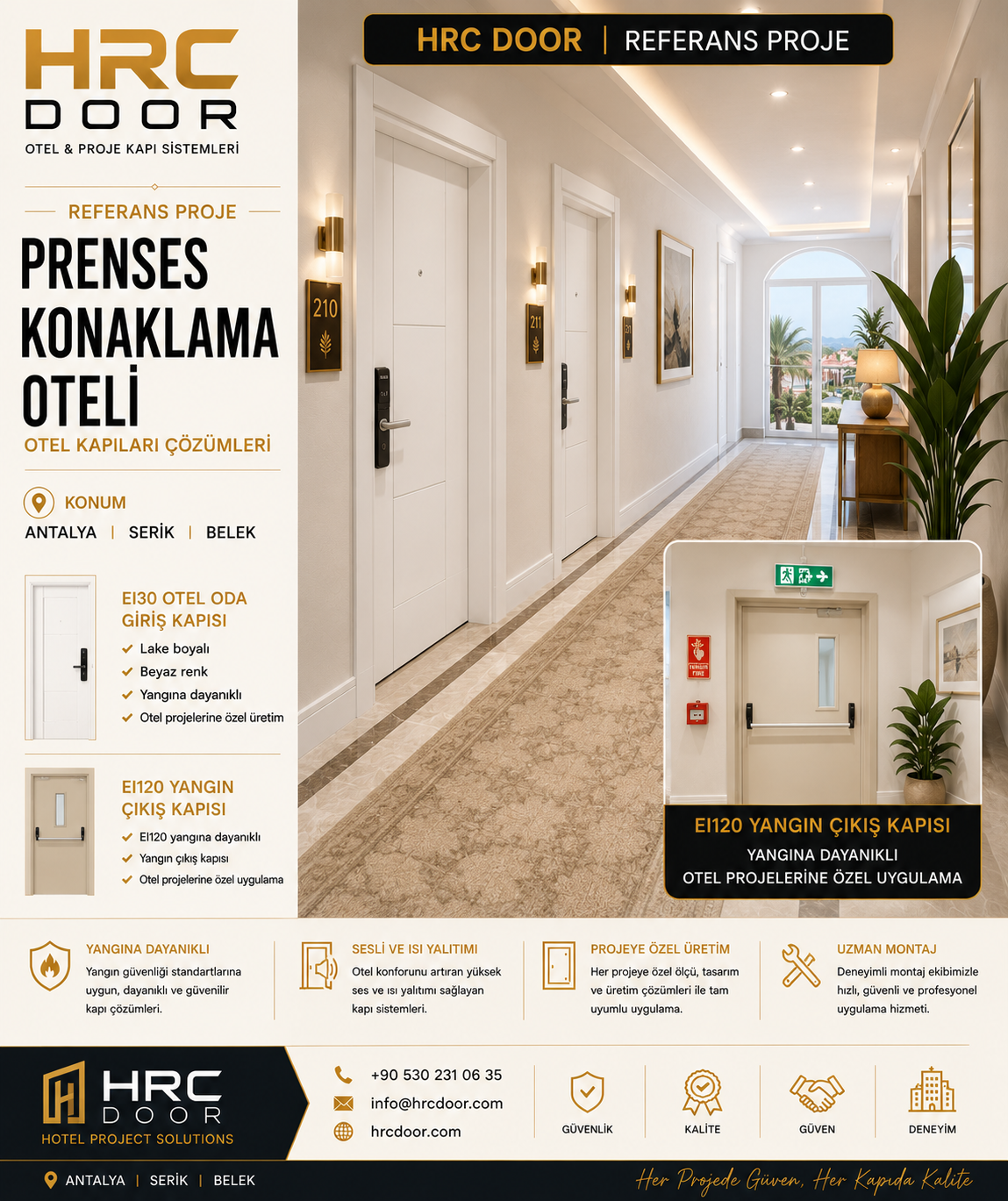 HRC DOOR Referans Projeler