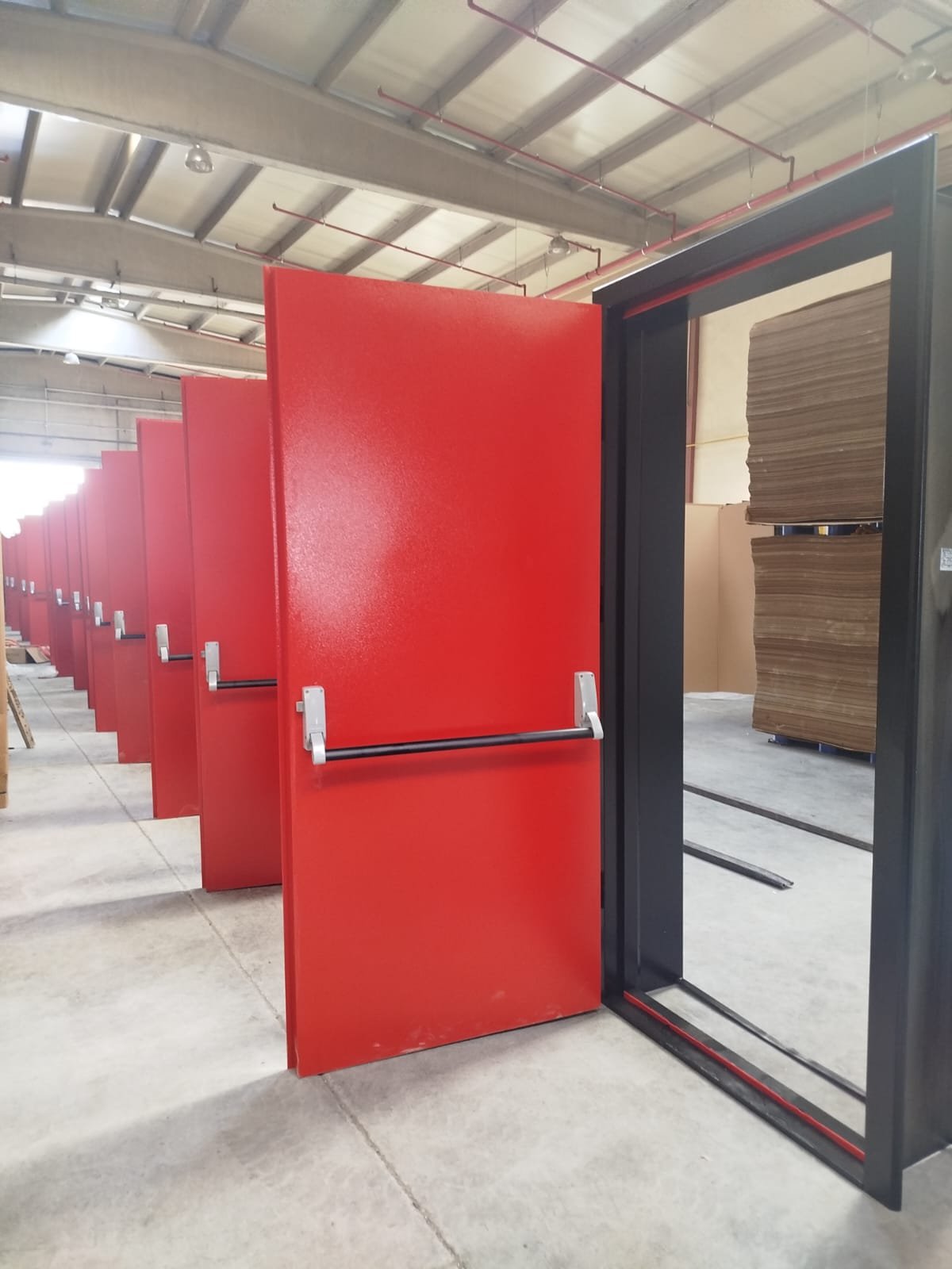 hrc door tek kanat yangın çıkış kapısı 9